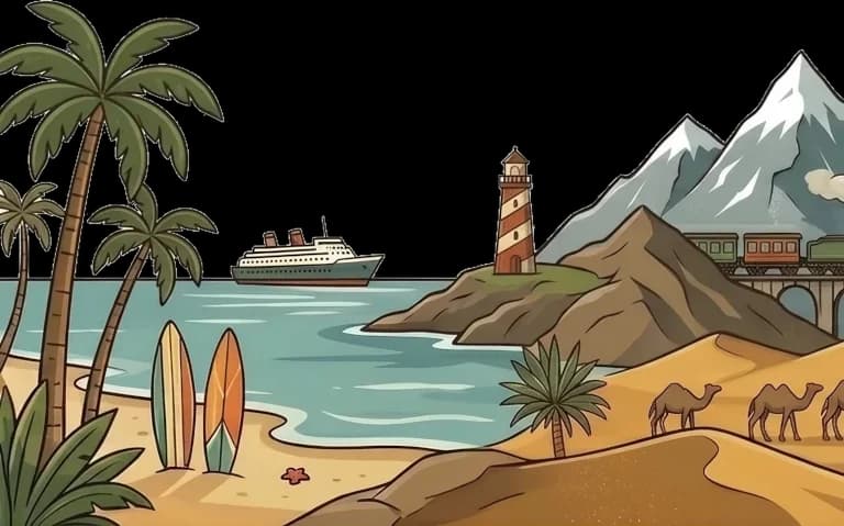 Travel panorama